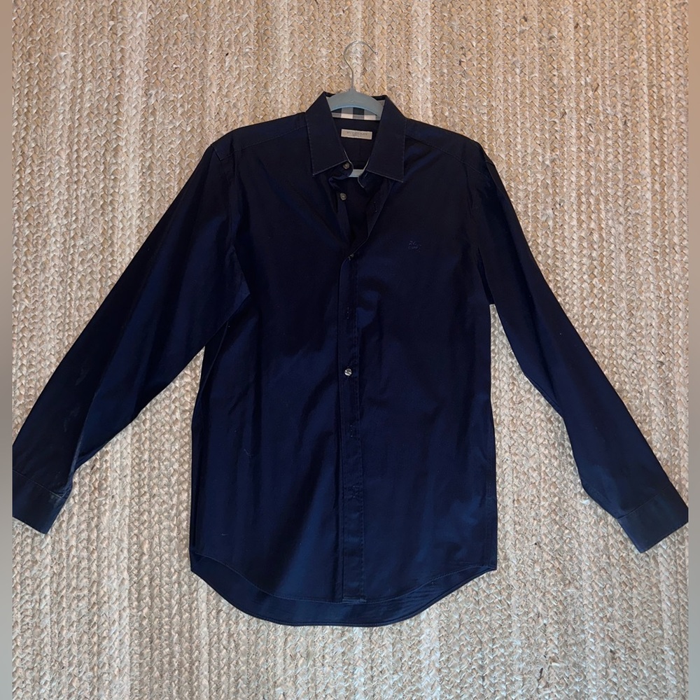 Navy Blue Burberry Short Man | Size M